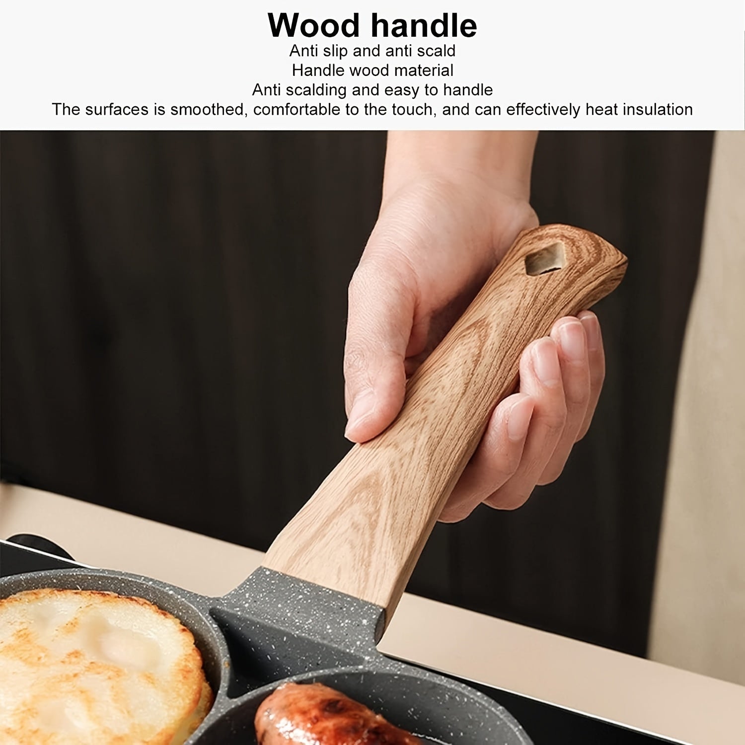 BreakfastEase Frying Pan - For a Quick Breakfast