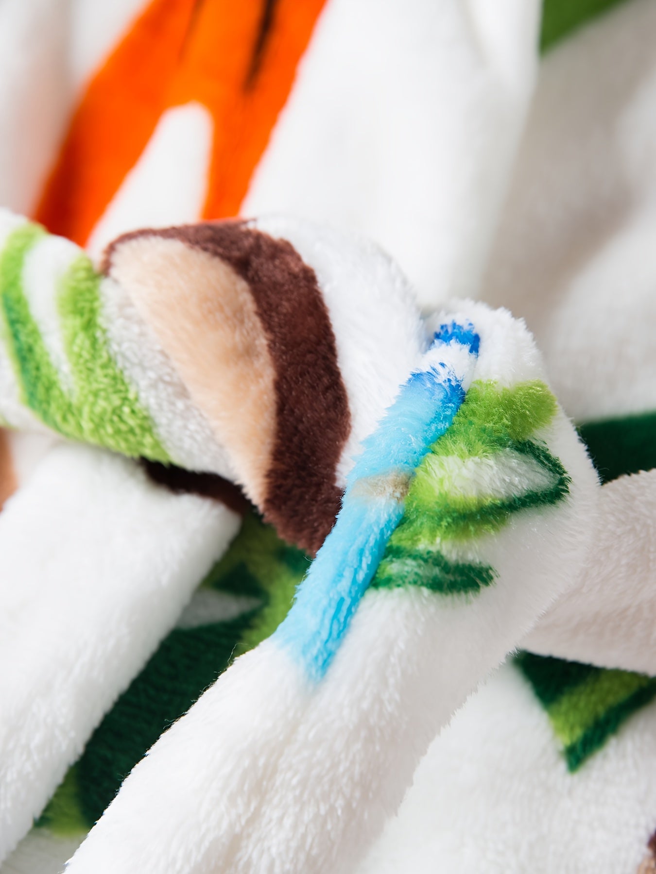 Flannel Children's Bathrobe with Animal Print – Super Soft and Comfortable for Boys and Girls