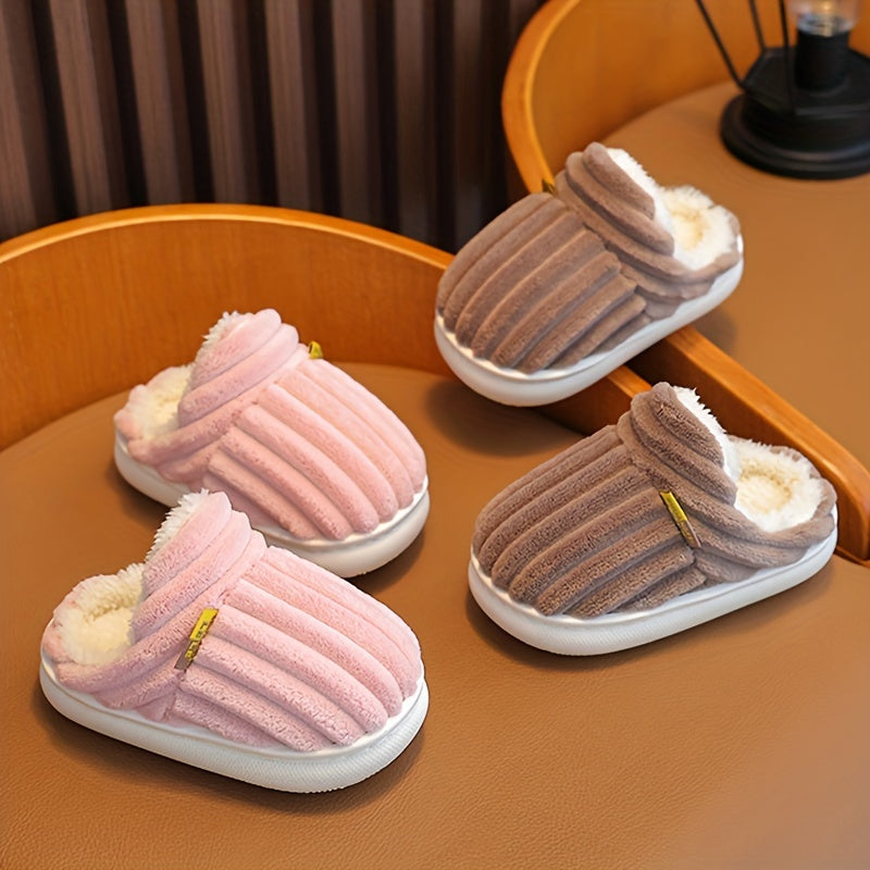 Soft Plush Slippers for Kids - For Warmth and Comfort at Home