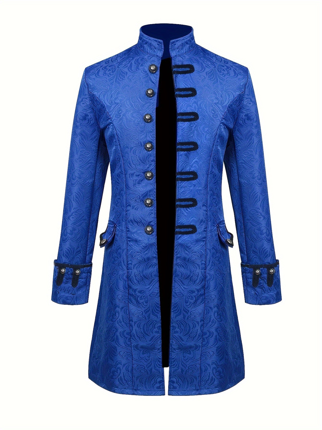 Hendrik Medieval Jacquard Coat - Stylish and Elegant Outfit for Festive Occasions
