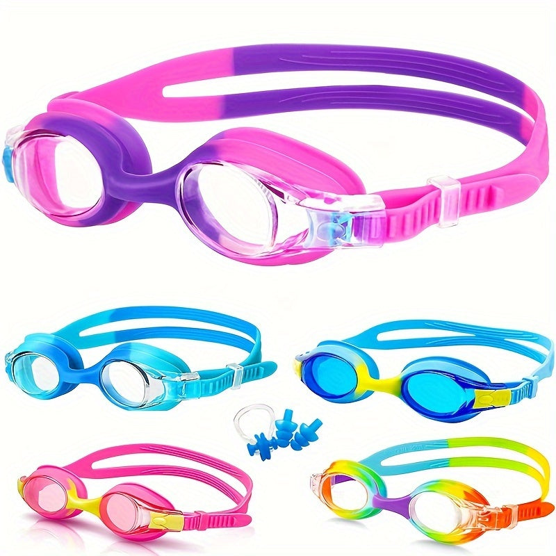 AquaKids Swim Goggles - Comfortable & Leak-Proof Swim Goggles for Children