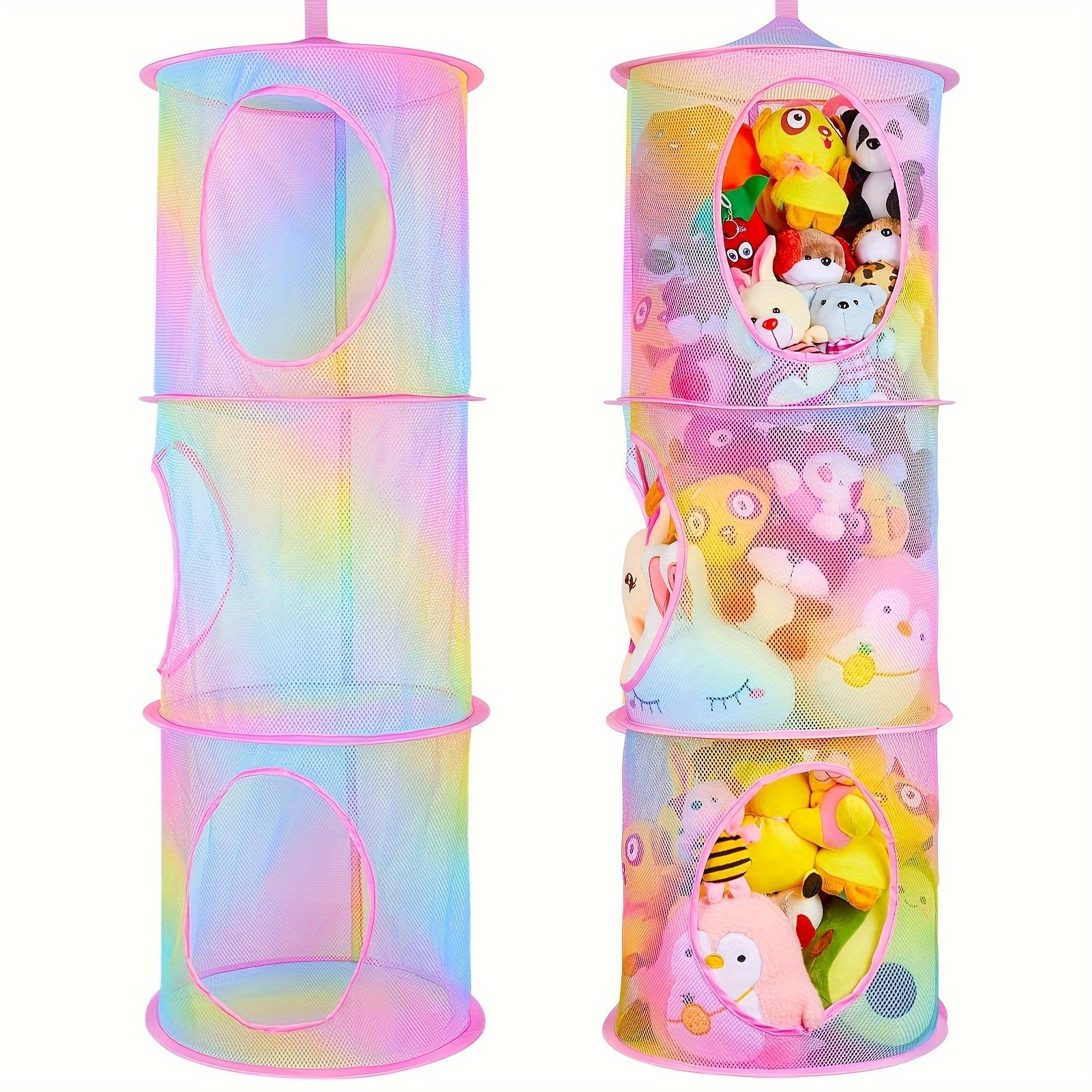 TidyTower 4-Layer Storage Net - Space-Saving and Multifunctional