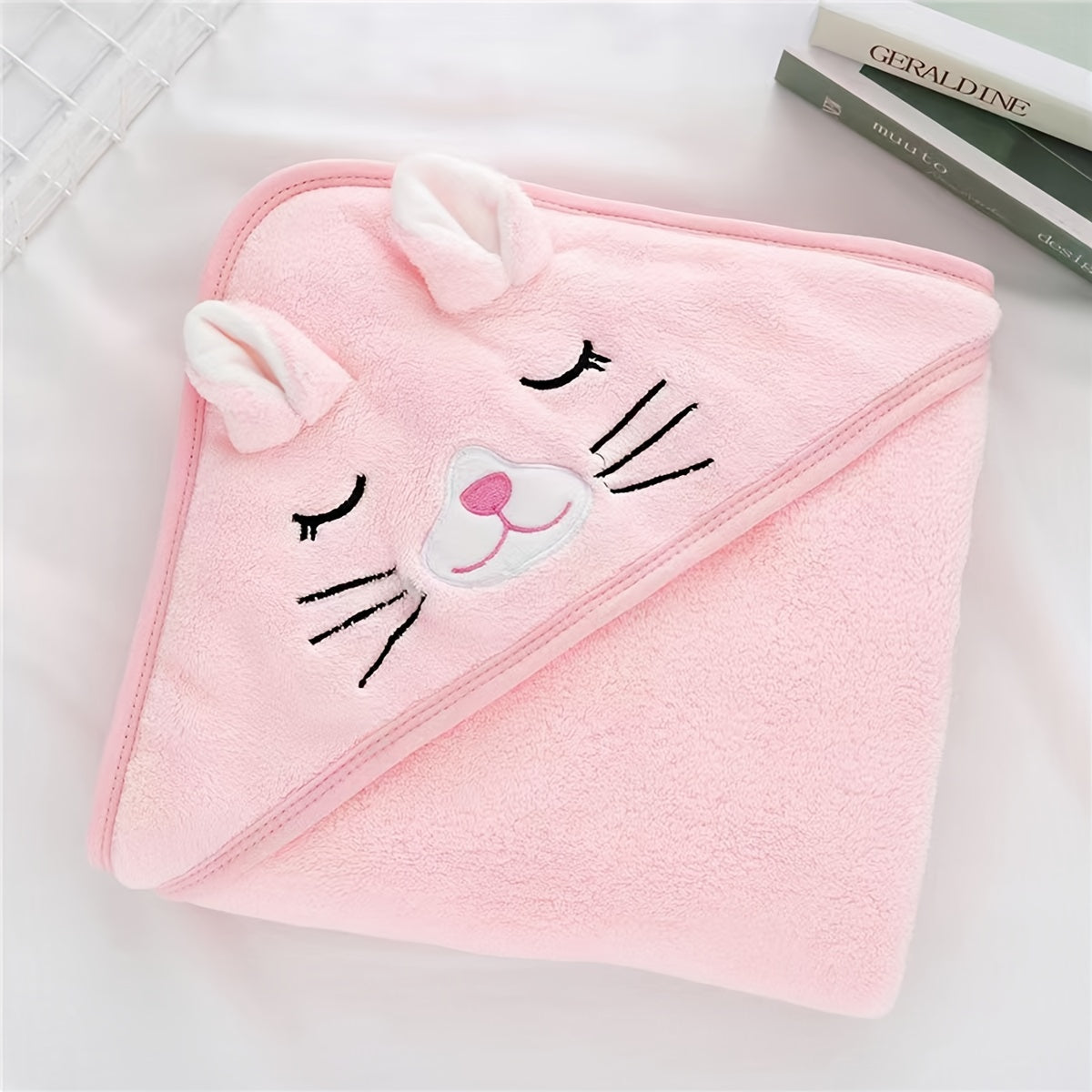 Cute Kids Bath Towel - For Bath Time Fun with a Cuddly Hood