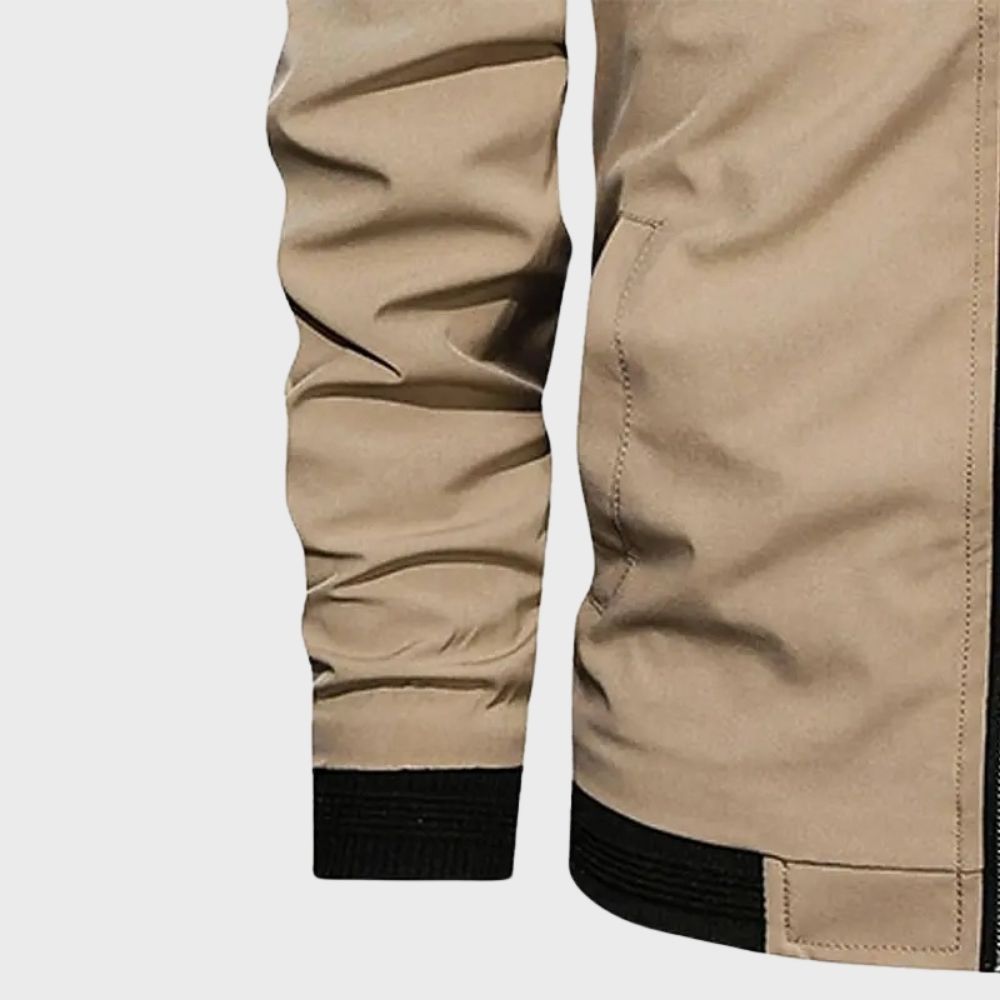 Lightweight Men’s Bomber Jacket – Breathable and Stylish Spring Wear