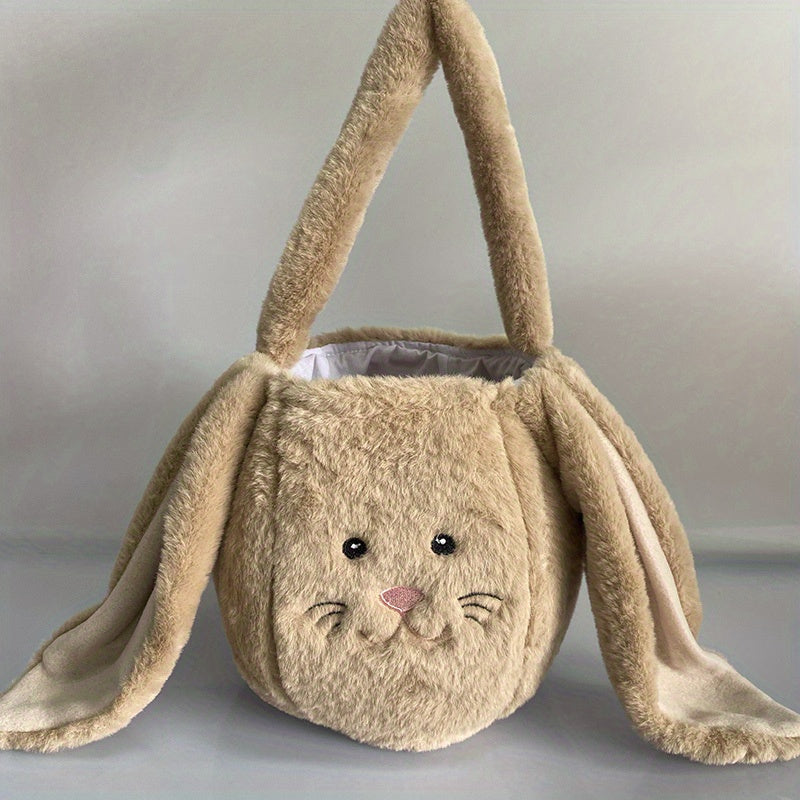 Joyful Easter Bunny Basket – Perfect for Easter Celebrations and Spring Decorations