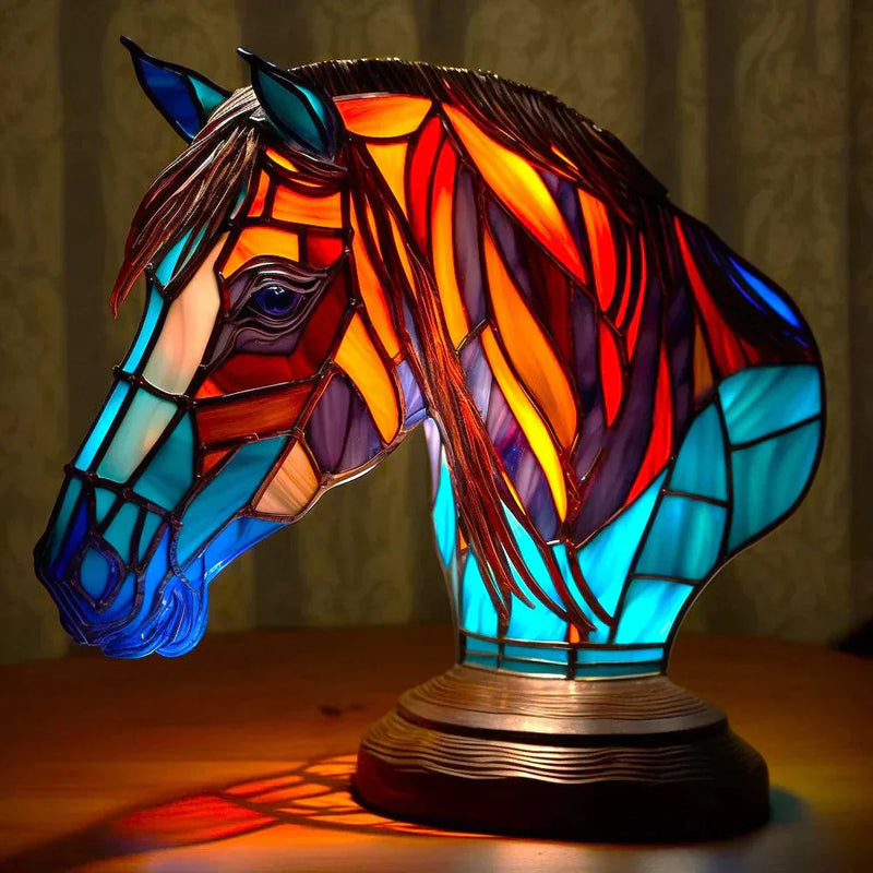 Artistic Glass Mosaic Animal Lamp – Color and Atmosphere in Your Home