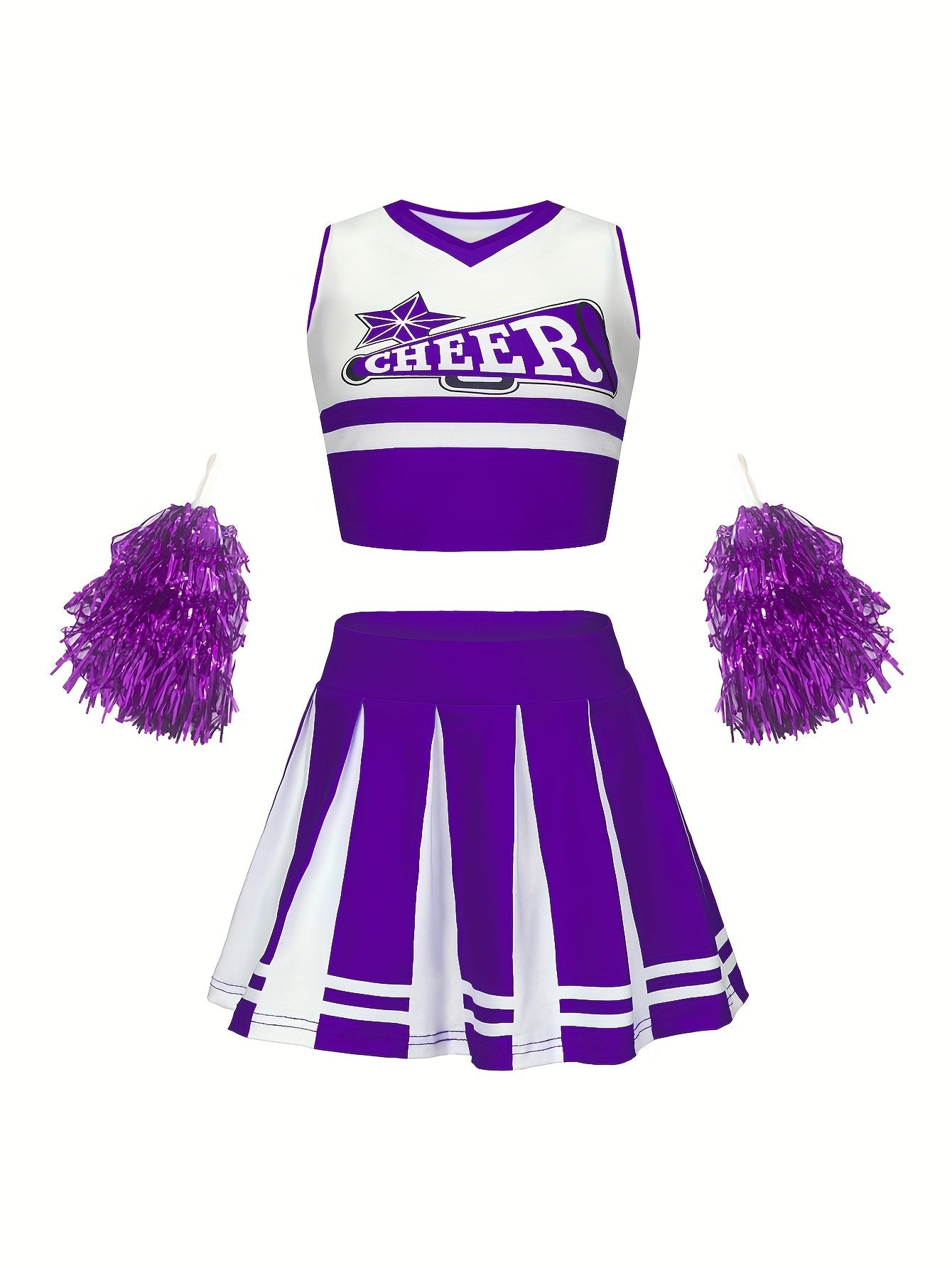 CheerMagic Kids Cheerleading Set - For Sporty Fun and Energy