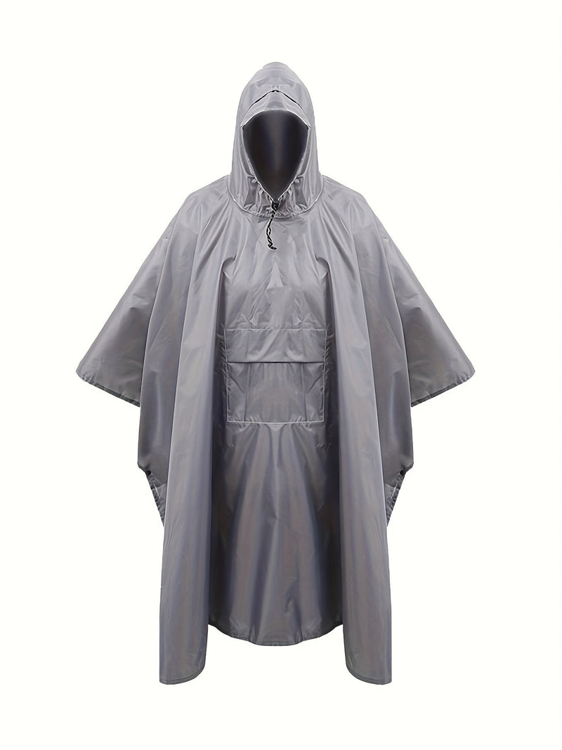 Waterproof 3-in-1 Poncho – Multifunctional and Breathable for Hiking, Camping, and Biking