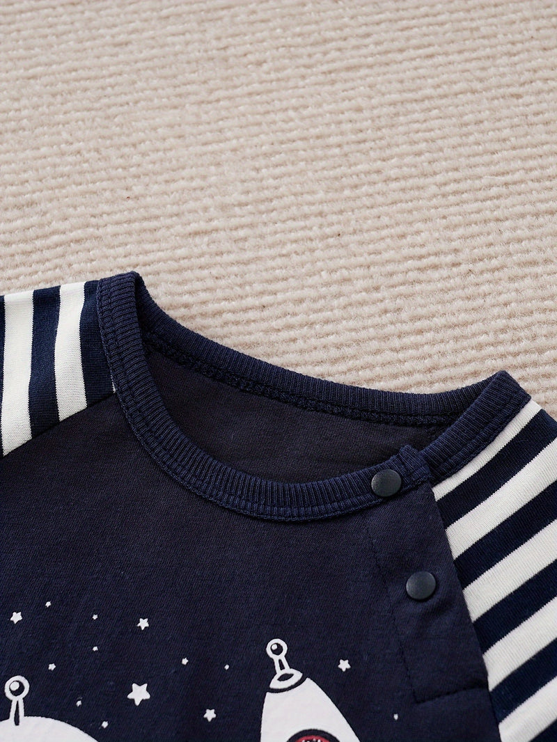 Spatial Adventures – Baby Onesie with Astronaut Print