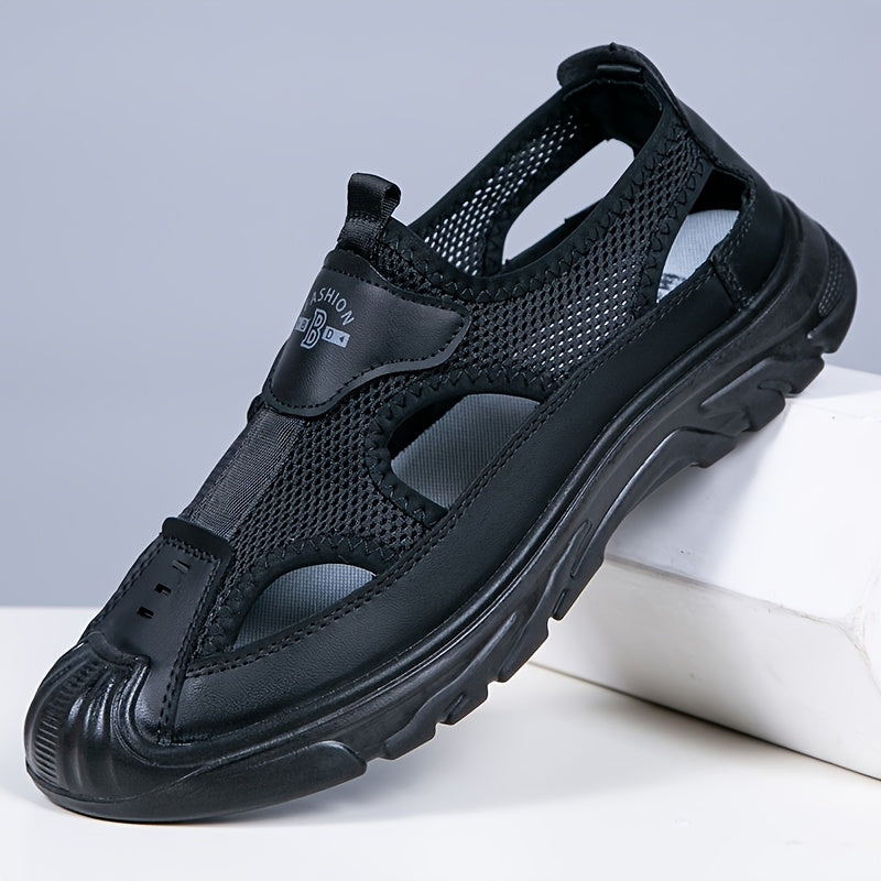 Breathable Mesh Slip-On Shoes for Men – Perfect for Summer, Beach, and Outdoor Sports