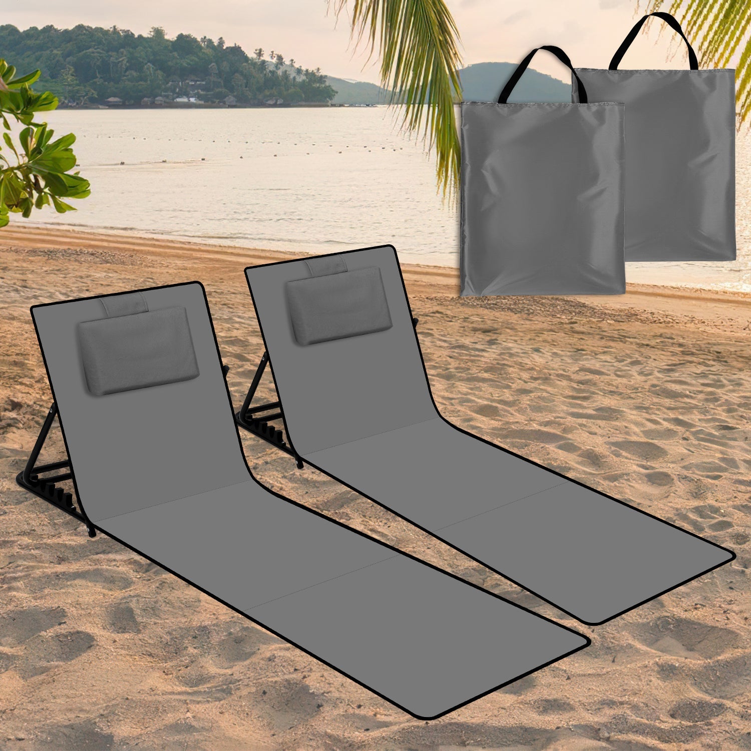 RelaxMate Portable Beach Bed – Comfort and Convenience on the Go