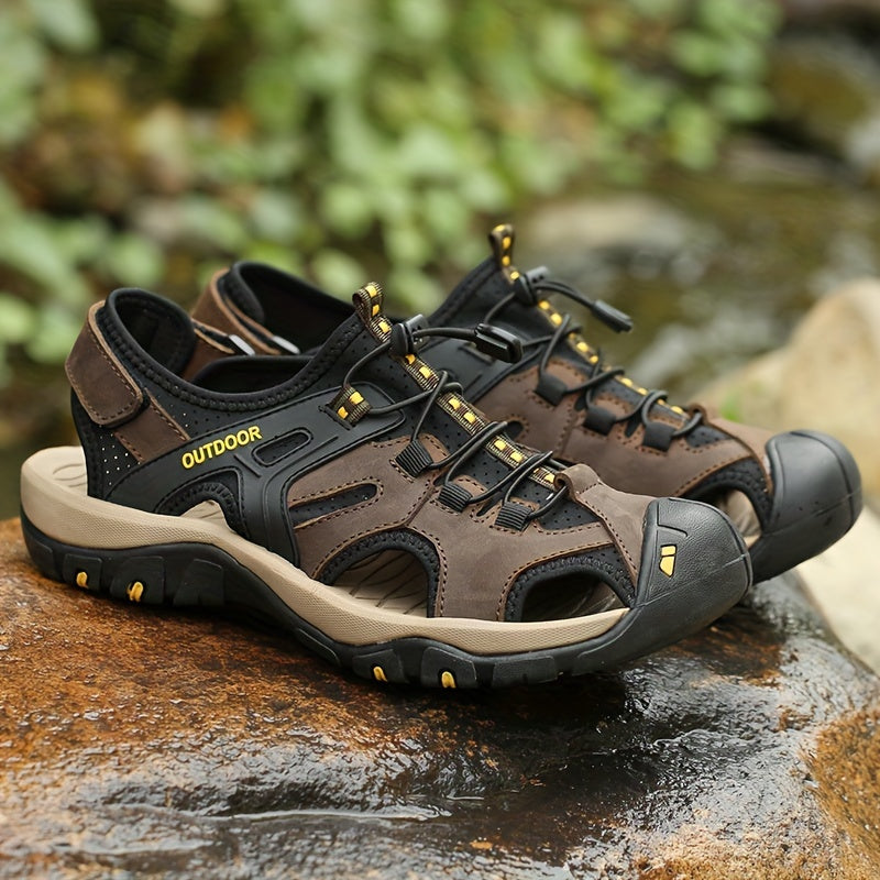 TrailFlex Men's Sandals – Breathable and Durable for Active Summer Days