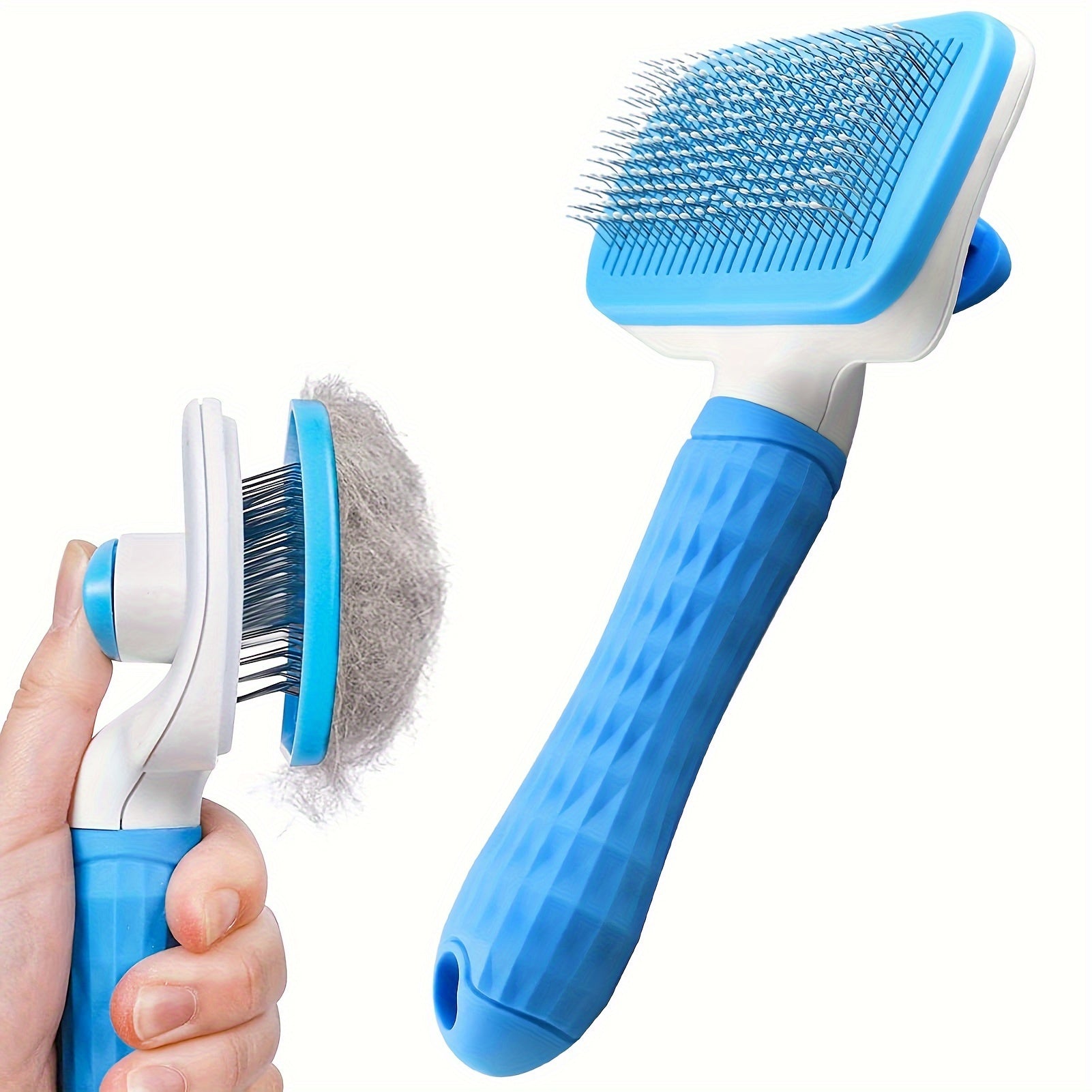 Sleek Glide Pet Groomer – Effortless Hair Removal & Soothing Massage