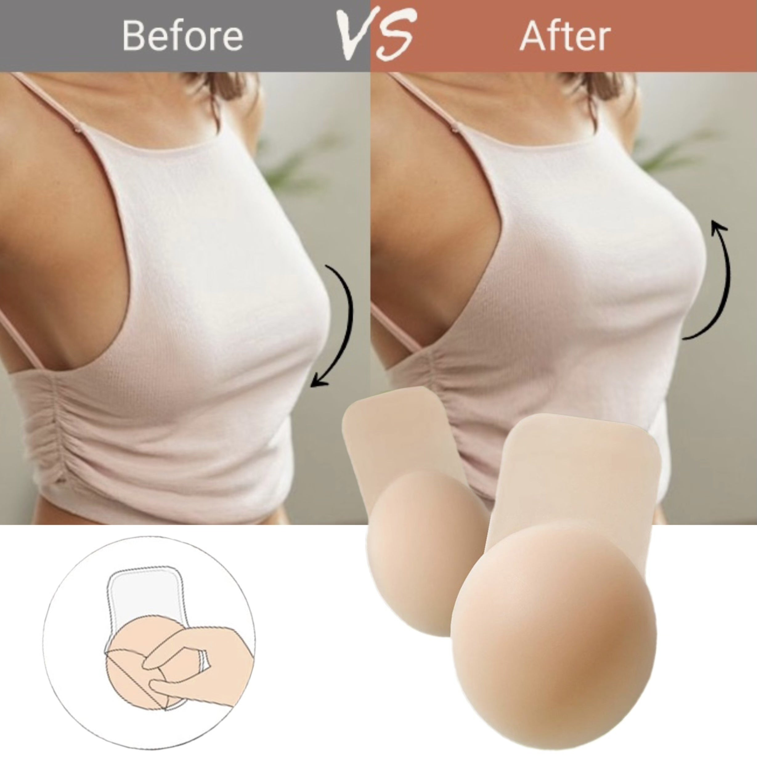 Elegant Lifting Nipple Covers – Comfortable and Invisible