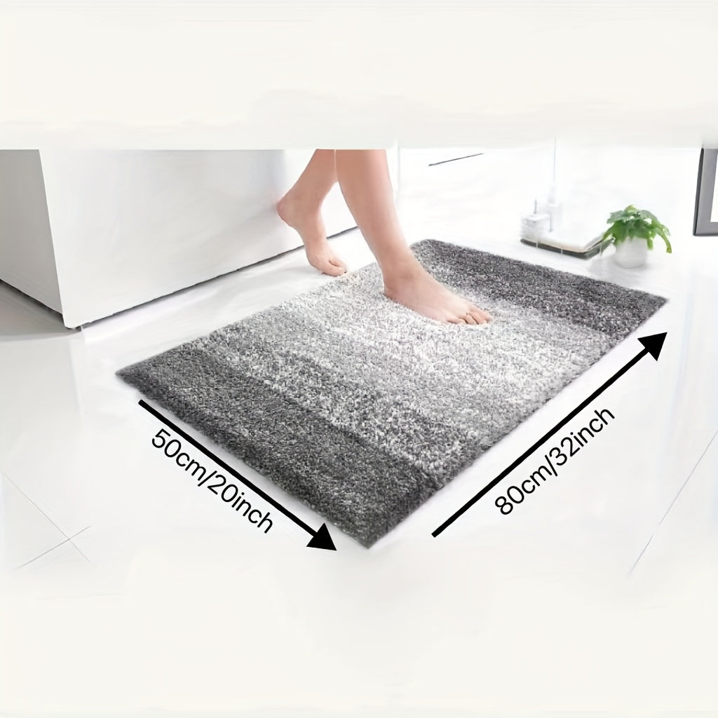 Comfortable Microfiber Bath Mat - For Luxury and Safety