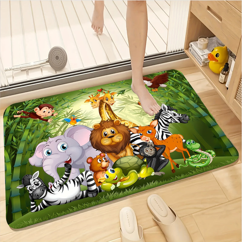Animal Pattern Rug - For a Playful Atmosphere at Home