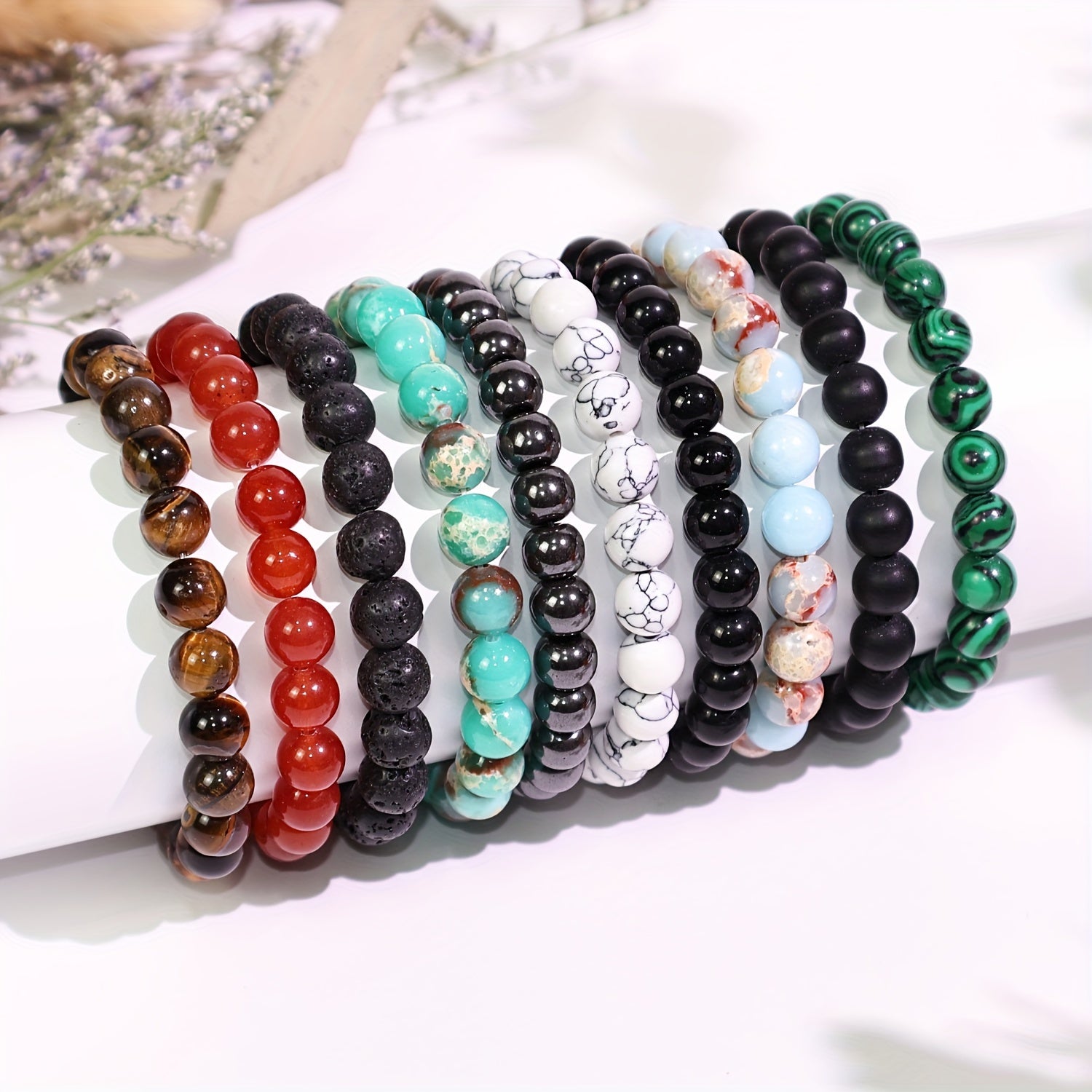 Colorful Natural Stone Bracelets - For a Stylish Flair