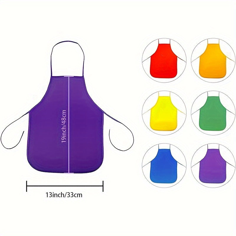 Colorful Kids Apron Set – Perfect for Creative Projects
