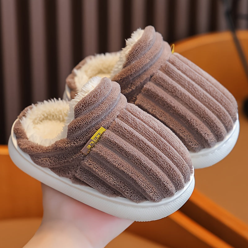Soft Plush Slippers for Kids - For Warmth and Comfort at Home