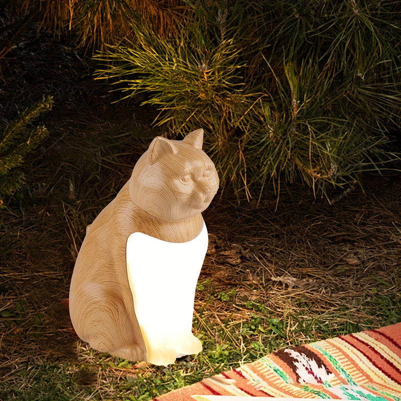 Decorative Cat Night Light with Touch Control and Dimmable Light