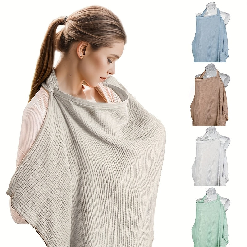 BreezeEase Outdoor Nursing Cover – Lightweight & Breathable