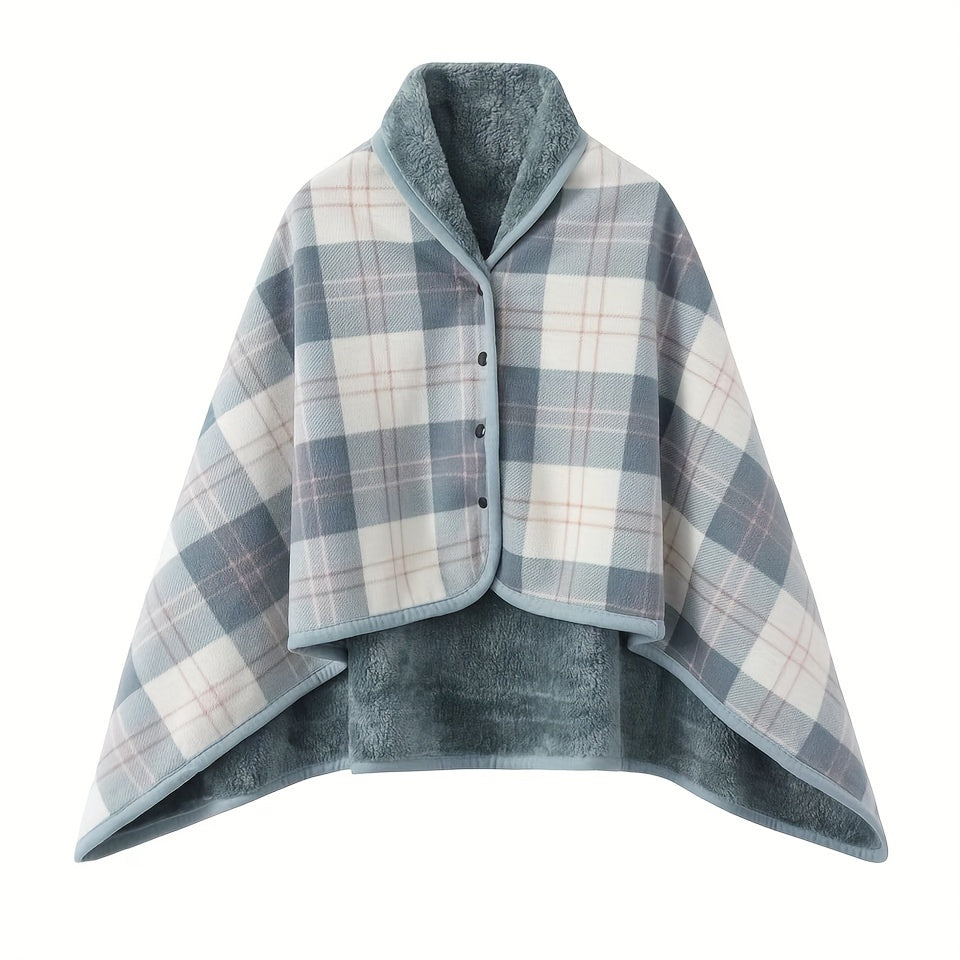 Portable Fleece Blanket – Warm and Comfortable for Home, Work, and Outdoor