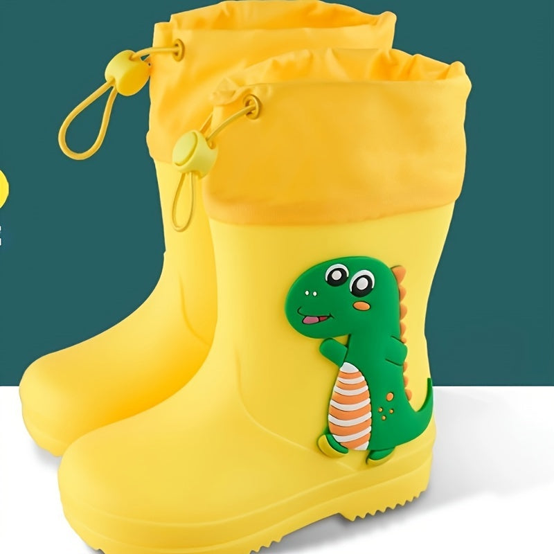 Dino & Bunny Rain Boots for Kids - Playful Waterproof Protection