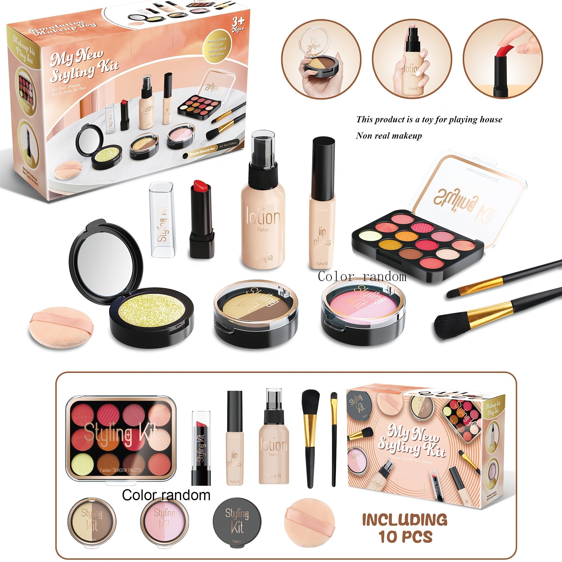 Mini Styling Kit for Kids - For Fun and Creative Play