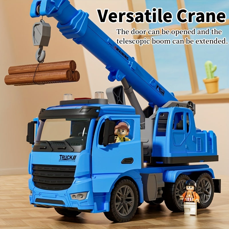Powerful Crane Truck - Playful Fun with Sound and Light