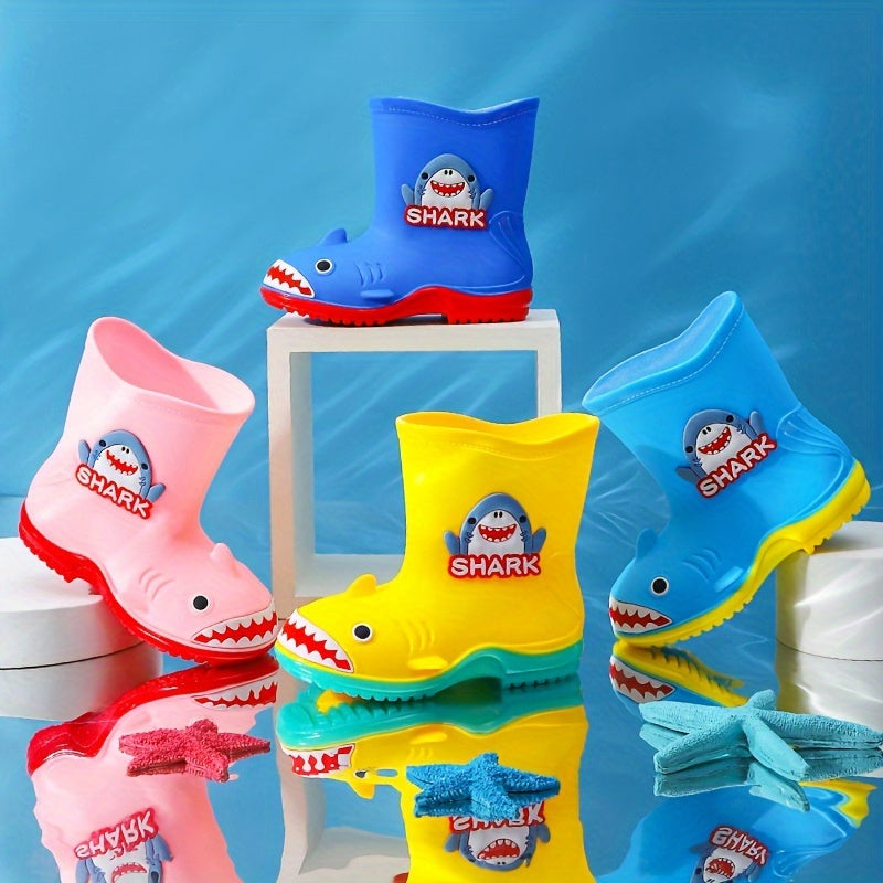 Sharky Rain Boots for Kids - Playful Waterproof Protection