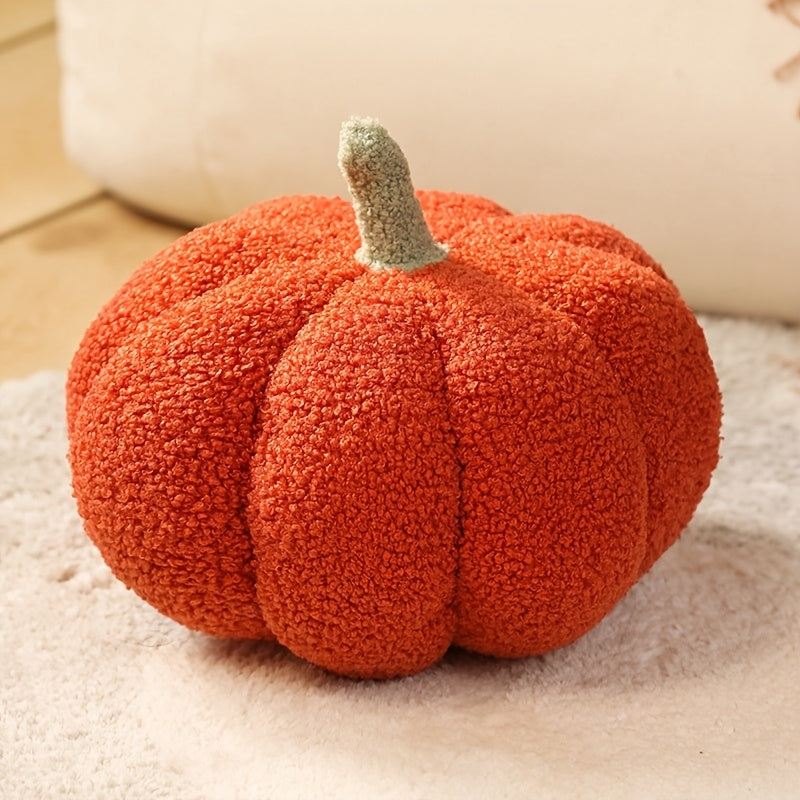 Plush Pumpkin Cushion – Cosy and Soft for Autumn Decoration