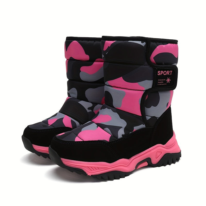 Trendy Camouflage Snow Boots - For Adventurers