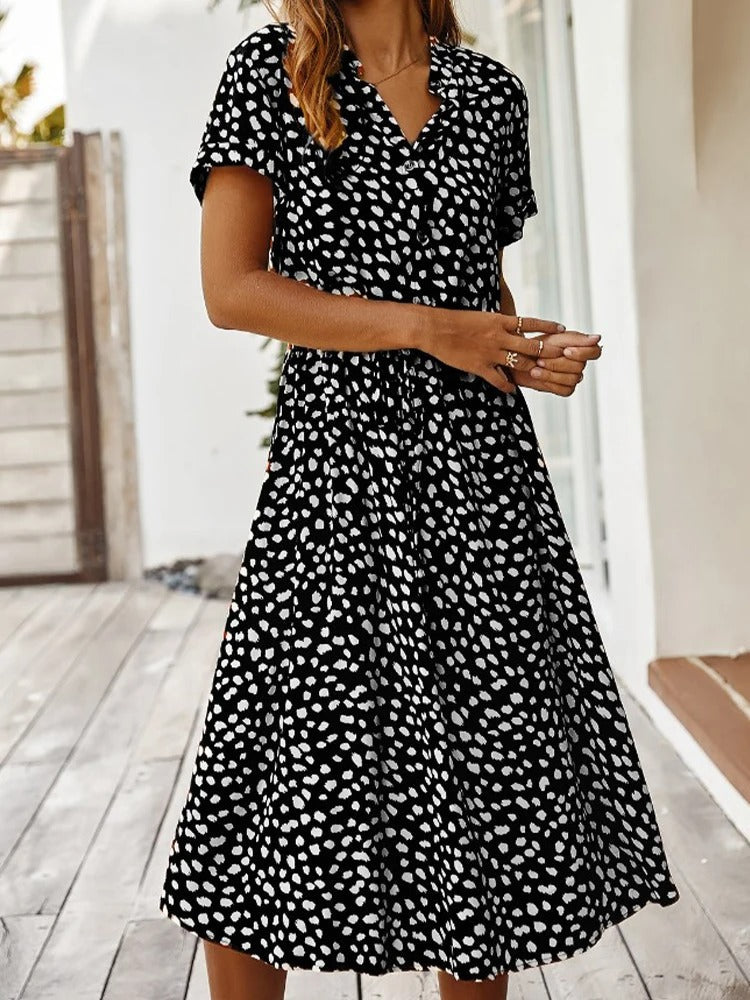 Daniella Midi Dress – Chic and Breezy for Sunny Days