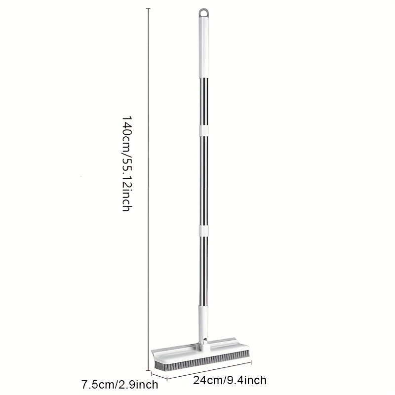 Rotating Cleaning Brush with Long Handle – Versatile and Powerful for Floor, Wall, and Window