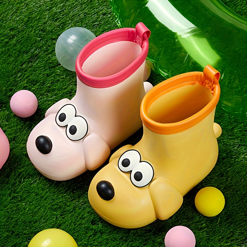 Woof Woof Rain Boots for Kids - Cute Waterproof Protection