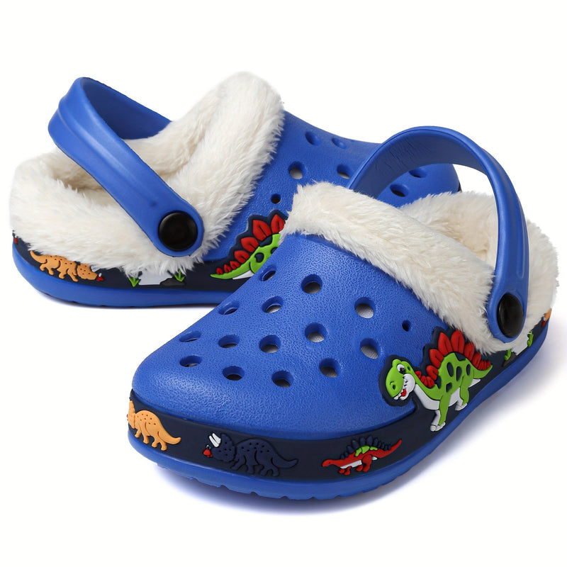 Playful Warmth Clogs for Kids - Soft and Comfortable for Indoors