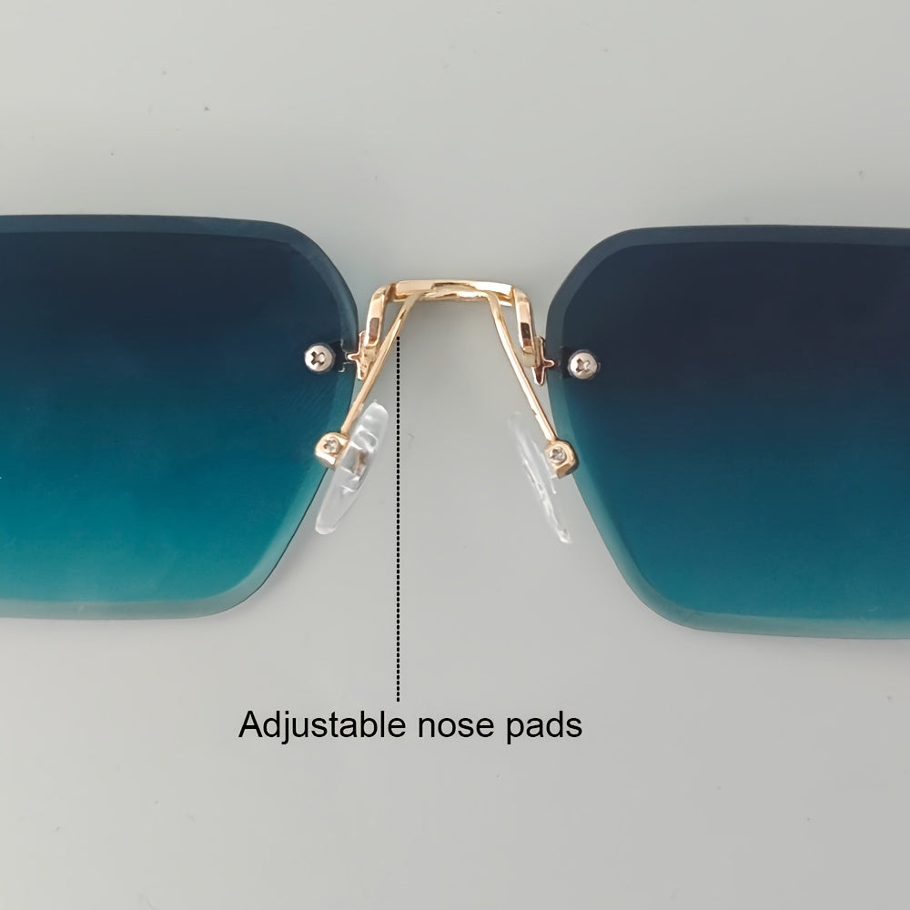 Rimless Square Glasses for Men – Elegance and Comfort in One