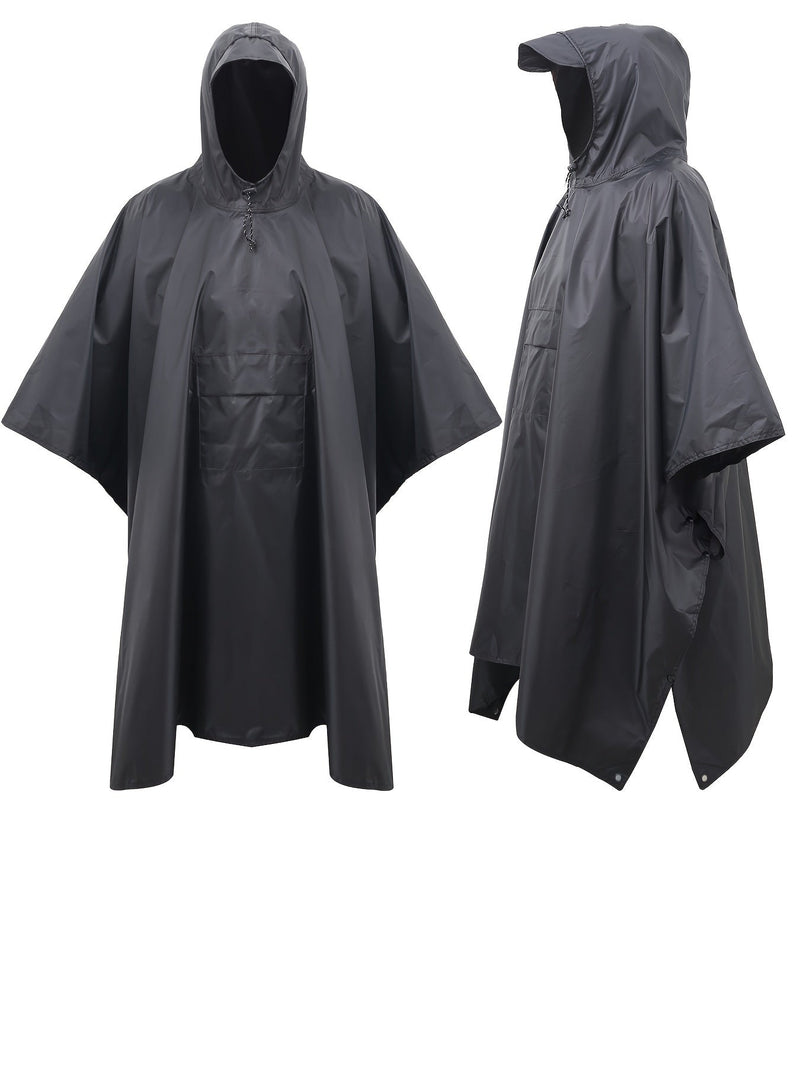 Waterproof 3-in-1 Poncho – Multifunctional and Breathable for Hiking, Camping, and Biking