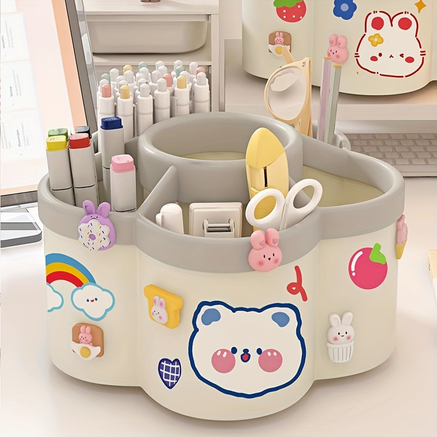 Colorful Animal Stationery Organizer - For a Cheerful Workspace
