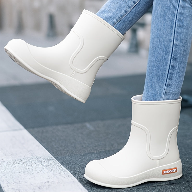 Fashionable Waterproof Rain Boots for Women – Perfect for Gardening and Outdoor Adventures