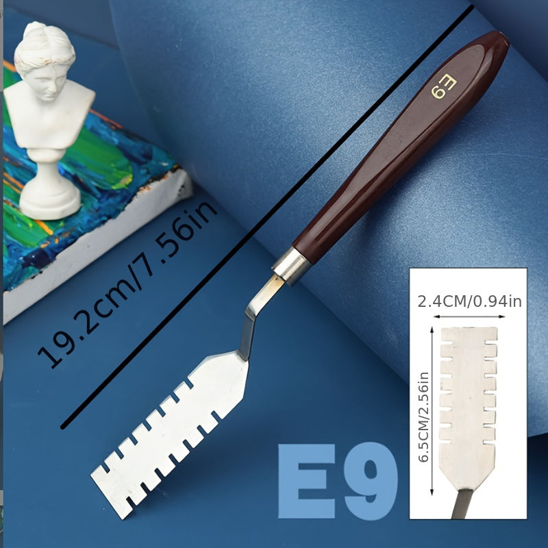 MasterBlend Palette Knife Set – Precision and Creativity for Oil Painting