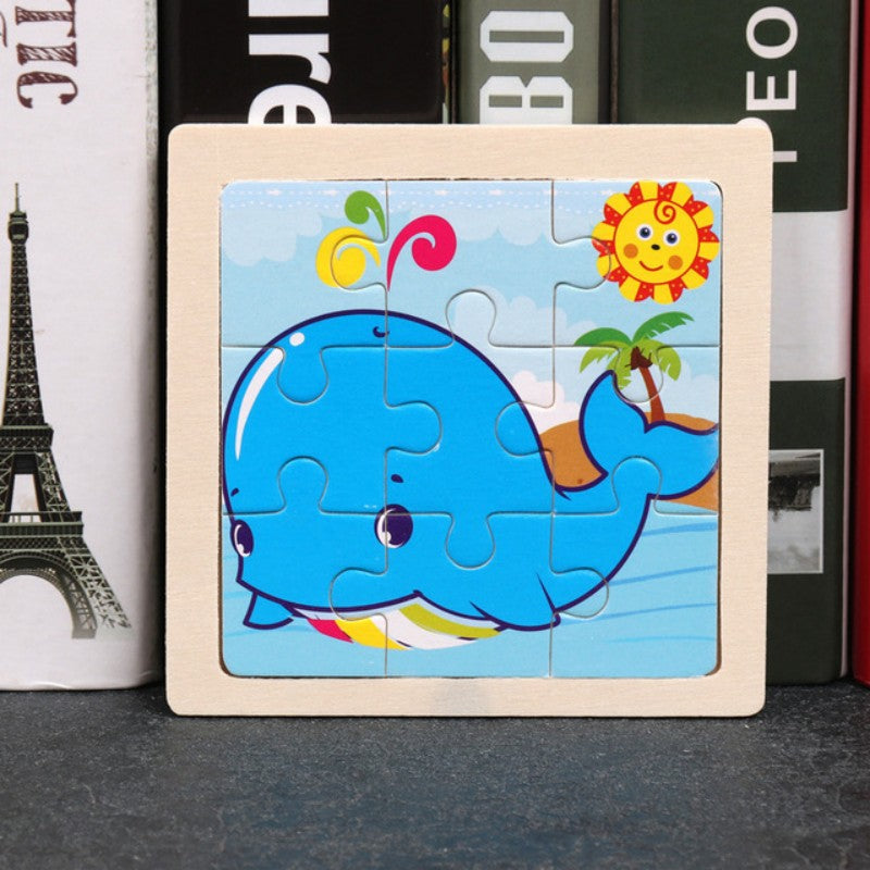 Educational Wooden Puzzle – For Young Explorers