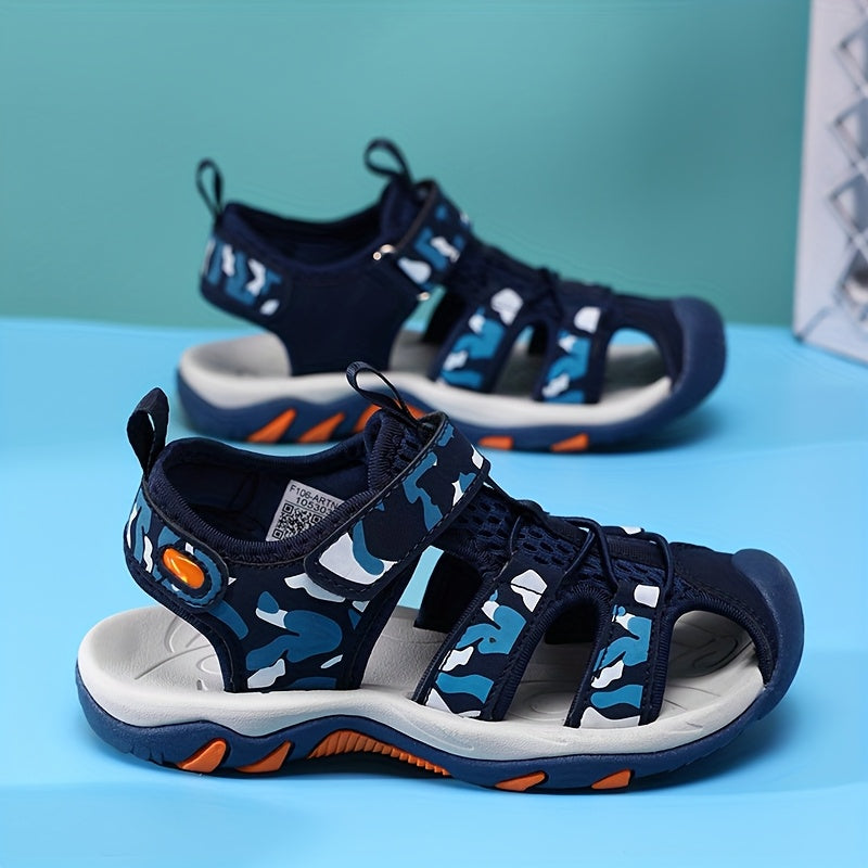 Children’s Camo Sandals for Summer – Breathable & Anti-Slip
