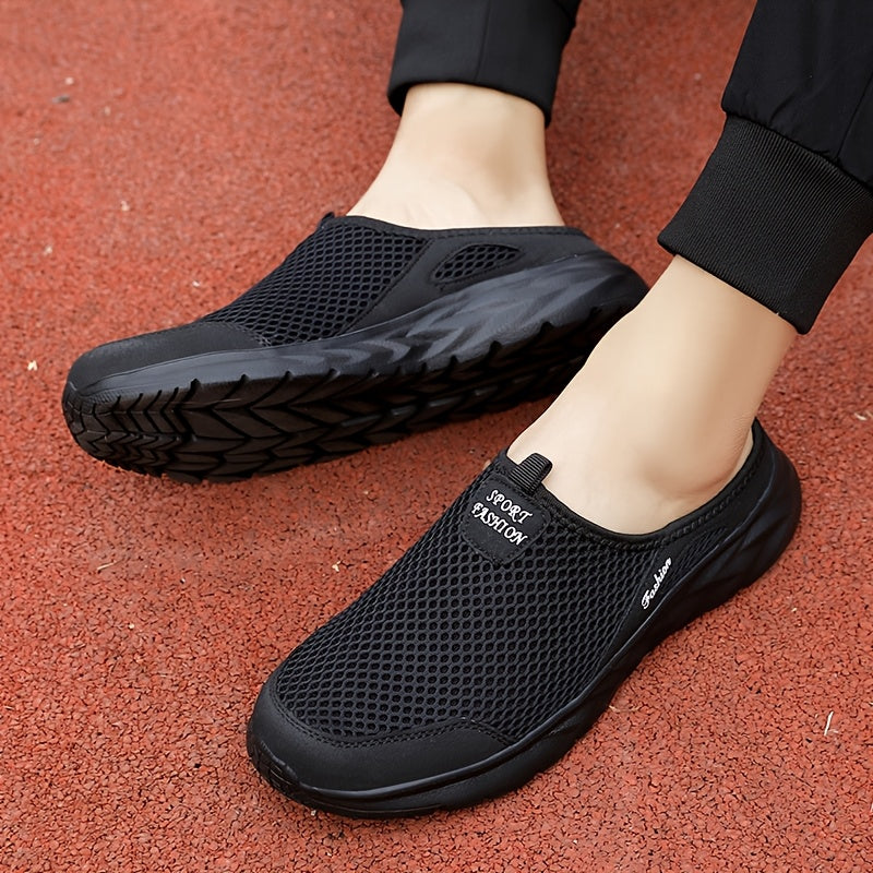 Men’s Breathable Slip-On Shoes – Lightweight Mesh Comfort