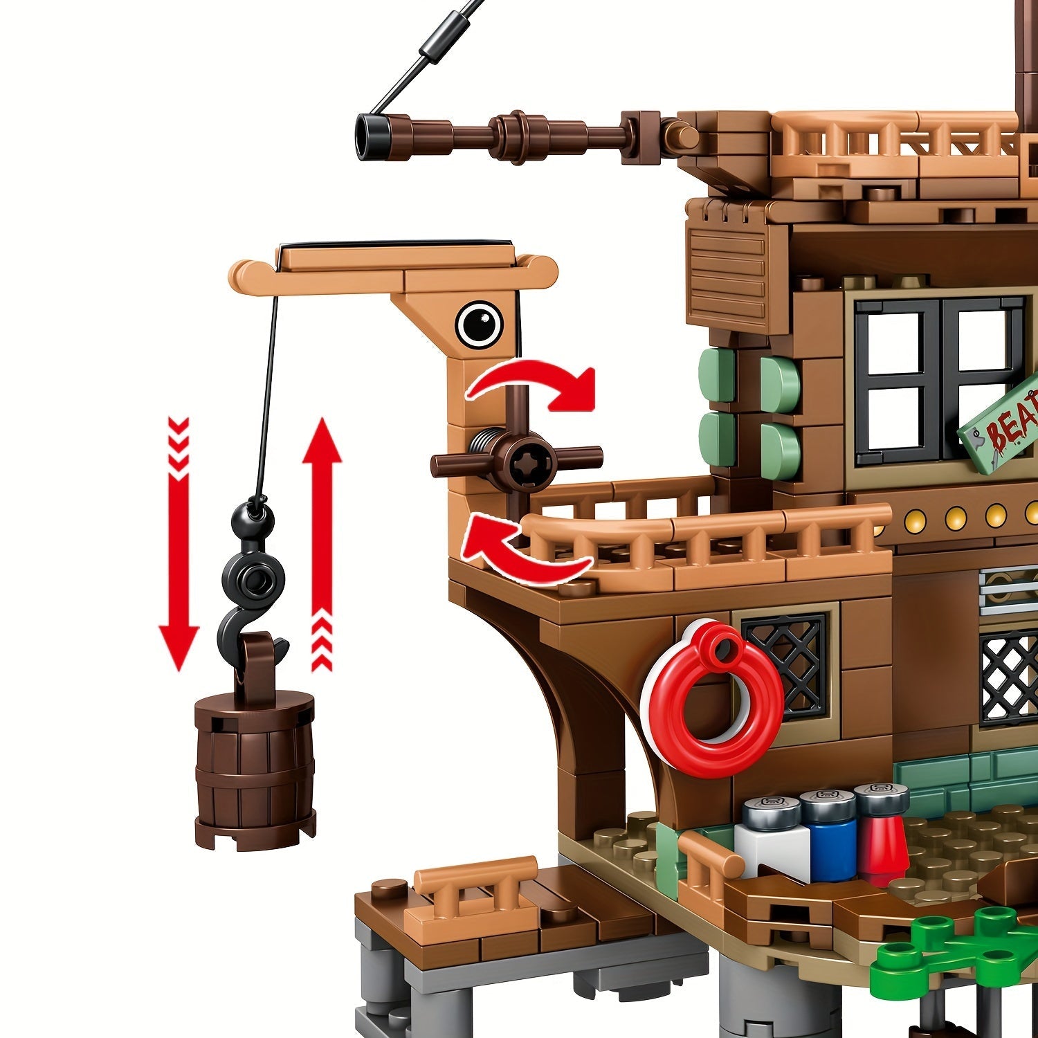 Pirate Ship Adventure – Build Your Own Pirate Story