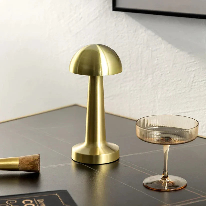 AuraLux Table Lamp – Modern, Minimalist, and Dimmable