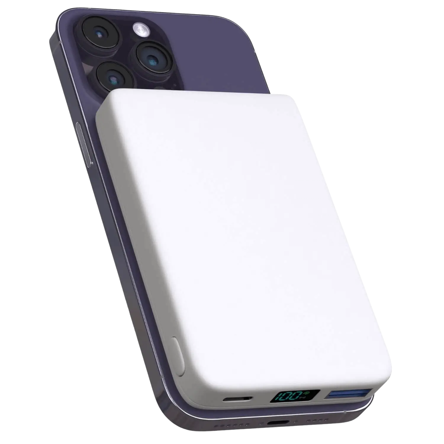 MagBoost SnapCharger – Slim Magnetic Power Bank for On-the-Go