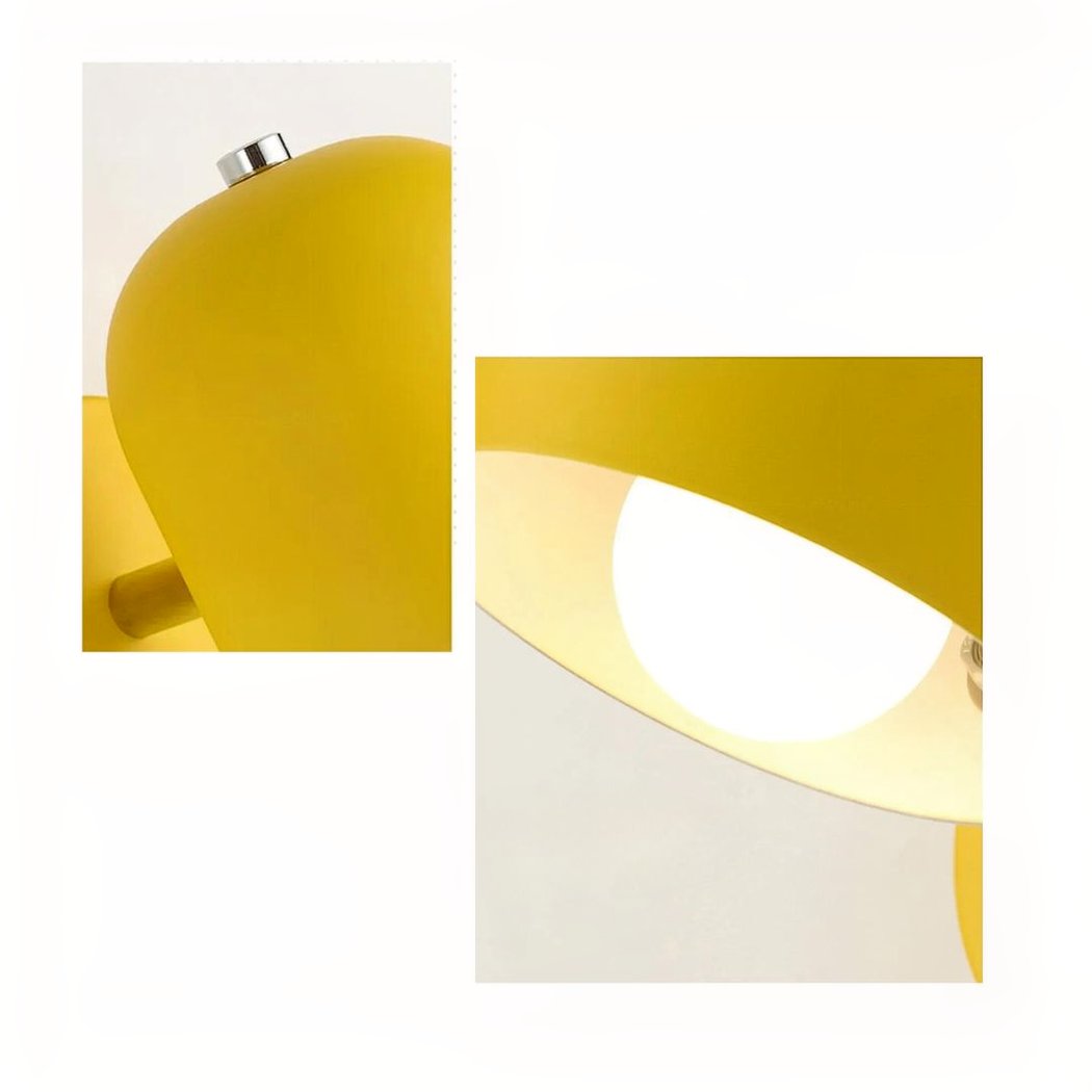 NordicGlow Scandinavian Wall Lamp – Colorful Accent with Ambient Light