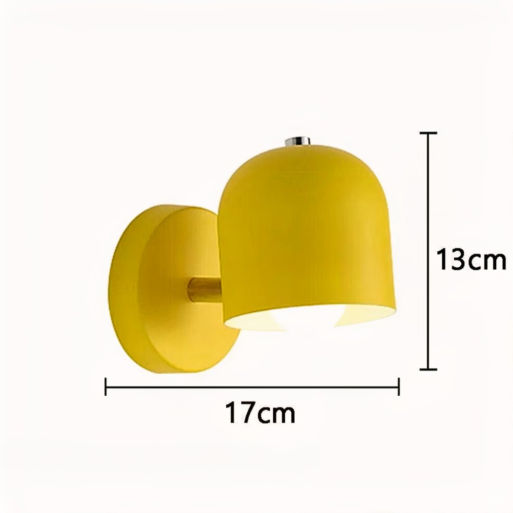 NordicGlow Scandinavian Wall Lamp – Colorful Accent with Ambient Light