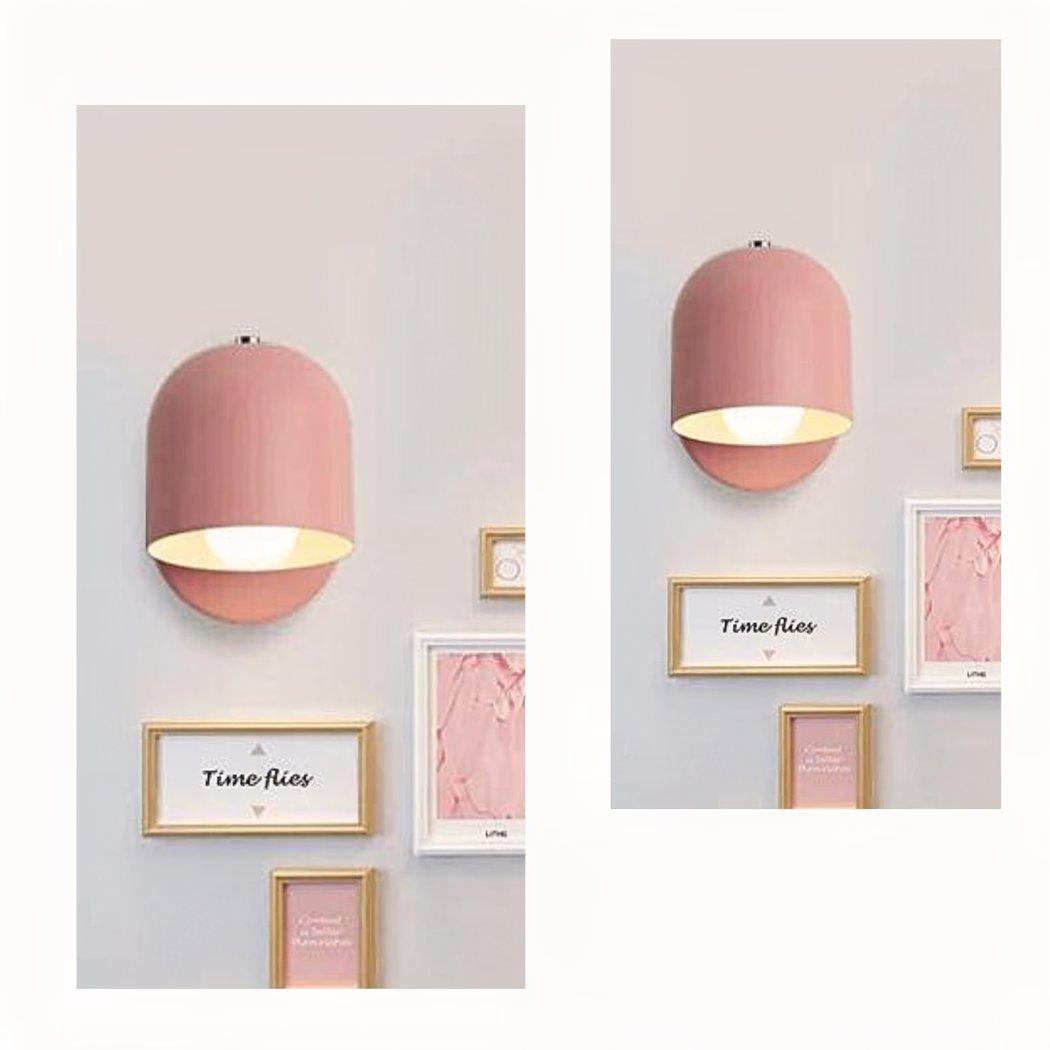 NordicGlow Scandinavian Wall Lamp – Colorful Accent with Ambient Light